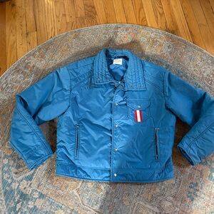 Vintage Robbe Skiwear Blue Men's Ski Jacket
